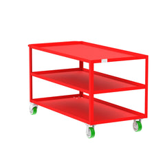 Valley Craft 3-Shelf 12 Gauge Utility Carts (F89178GYPY)