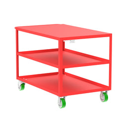 Valley Craft 3-Shelf 12 Gauge Utility Carts (F89178GYPY)