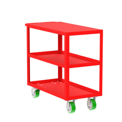Valley Craft 3-Shelf 12 Gauge Utility Carts (F89178GYPY)