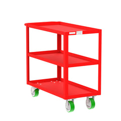 Valley Craft 3-Shelf 12 Gauge Utility Carts (F89178GYPY)