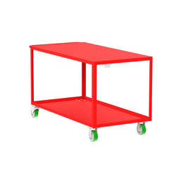 Valley Craft 2-Shelf 12 Gauge Utility Carts (F89184GYPY)