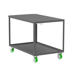 Valley Craft 2-Shelf 12 Gauge Utility Carts (F89184GYPY)