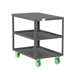 Valley Craft 3-Shelf 12 Gauge Utility Carts (F89178GYPY)