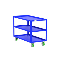 Valley Craft 3-Shelf 12 Gauge Utility Carts (F89178GYPY)