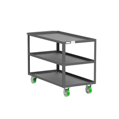 Valley Craft 3-Shelf 12 Gauge Utility Carts (F89178GYPY)