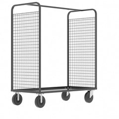 Valley Craft Stock Picking Cage Carts (F89256VCGY)