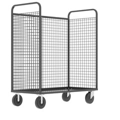 Valley Craft Stock Picking Cage Carts (F89256VCGY)