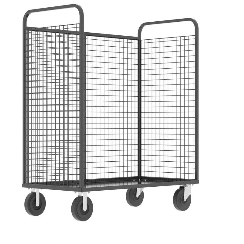Valley Craft Stock Picking Cage Carts (F89256VCGY)