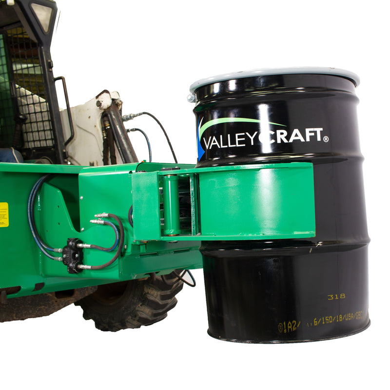 Valley Craft Drum Clamp & Rotate Powered Skid Steer Attachments (F89698)