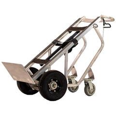 Valley Craft 4-Wheel Deluxe Commercial Hand Trucks with Spring Loaded Frame (F89699)