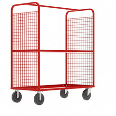 Valley Craft Stock Picking Cage Carts (F89256VCGY)