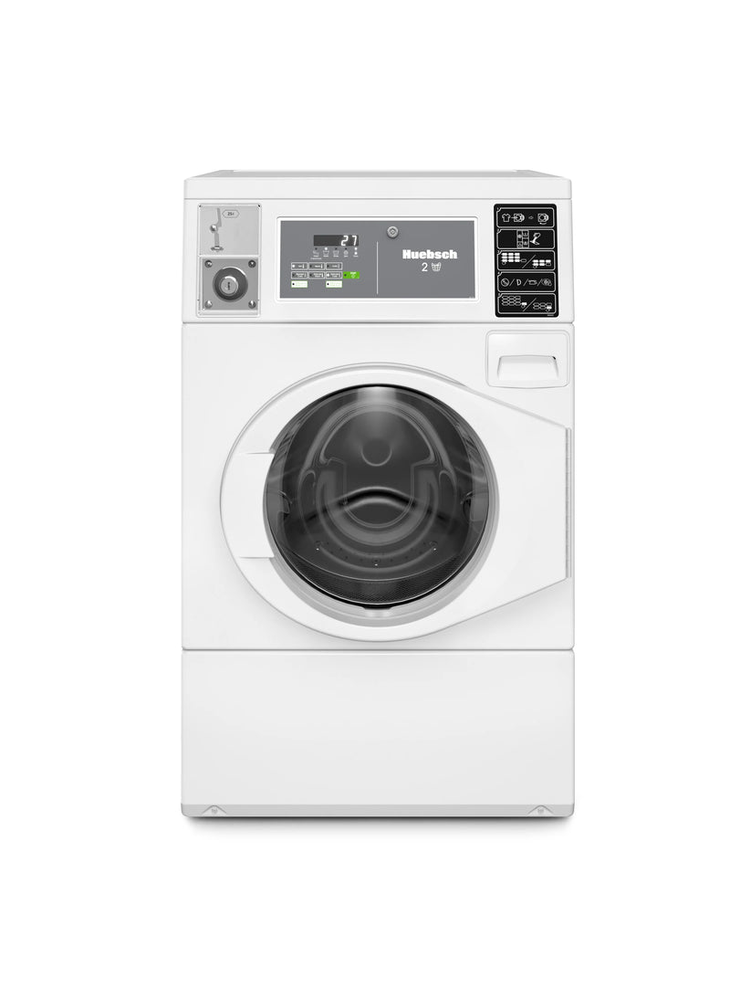 HUEBSCH COMMERCIAL FRONT LOAD WASHER, HFNNXASP116CW01