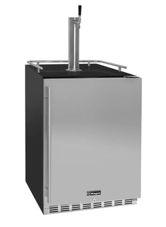 Kegco - 24" Wide Built-In Indoor Kegerator with Kit – Stainless Steel Door
