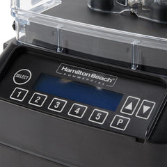 Hamilton Beach HBH750 The Eclipse Commercial Blender with Programmable Controls & Sound Enclosure – 48 Oz/1.4L Capacity, 3 HP
