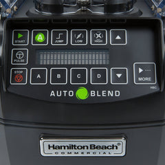 Hamilton Beach HBH850 The Summit Commercial Blender with Programmable Controls & Sound Enclosure – 64 Oz/1.8L Capacity, 3 HP