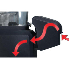 Hamilton Beach HBH850 The Summit Commercial Blender with Programmable Controls & Sound Enclosure – 64 Oz/1.8L Capacity, 3 HP