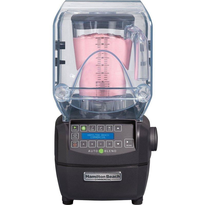 Hamilton Beach HBH850 The Summit Commercial Blender with Programmable Controls & Sound Enclosure – 64 Oz/1.8L Capacity, 3 HP