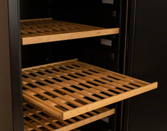 Allavino - 370 Bottle Side-by-Side Wine Vault with Solid Black Doors