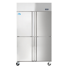 Chef AAA - SCD-880R, Commercial 4 Solid Door Reach-In Refrigerator 32cu.ft.