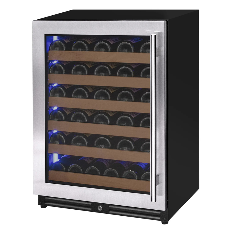 Allavino - Reserva Series 51 Bottle Single Zone Built-In Luxury Wine Refrigerator with Stainless Steel Door