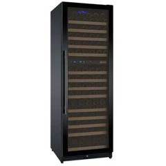 Allavino - 24" Wide FlexCount II Tru-Vino 172 Bottle Dual Zone Black Wine Refrigerator