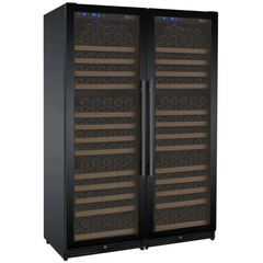 Allavino - FlexCount Series 349 Bottle Three Zone Tall Side-by-Side Wine Refrigerator
