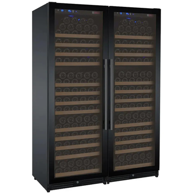 Allavino - FlexCount Series 349 Bottle Three Zone Tall Side-by-Side Wine Refrigerator