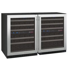 Allavino - FlexCount Series Side-by-Side Built-in Wine Refrigerators with Stainless Steel Doors
