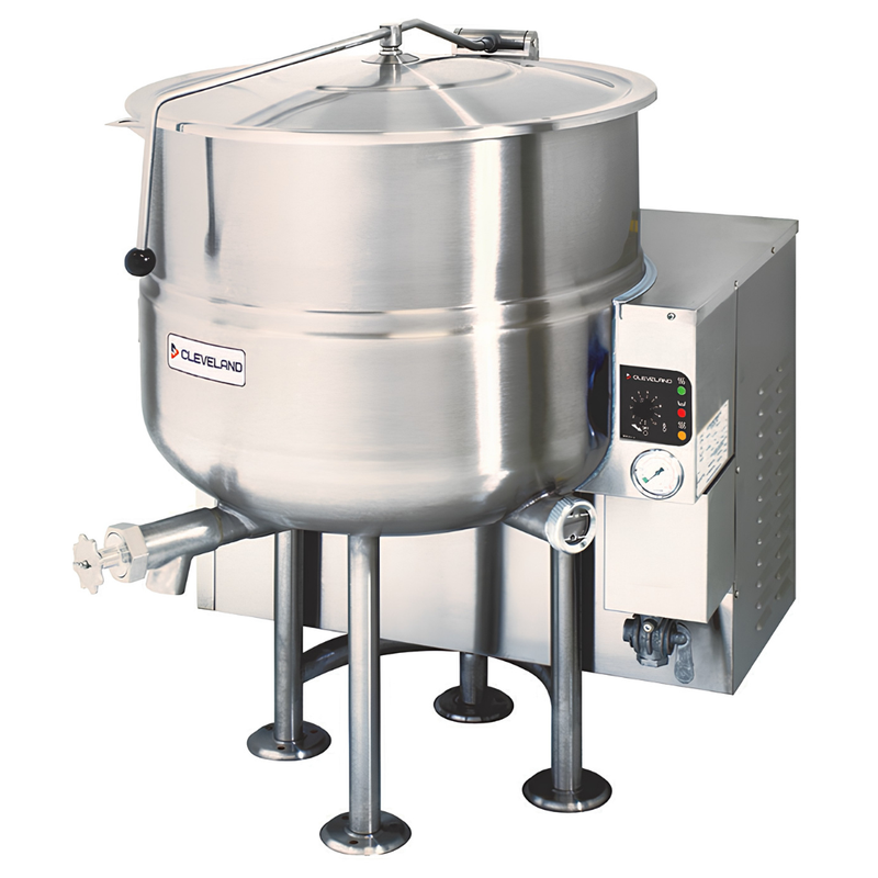 Cleveland 60 Gallon Gas Tilting Steam-Jacketed Kettle with Standard Controls