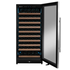 Allavino - Reserva 119 Bottle 55" Tall Single Zone Stainless Steel Wine Refrigerator