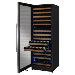 Allavino - Reserva Series 154 Bottle 71" Tall Dual Zone Stainless Steel Wine Refrigerator