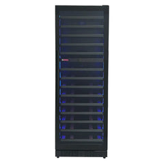 Allavino - Reserva Series 67 Bottle 71" Tall Dual Zone Right Hinge Black Shallow Wine Cooler Refrigerator