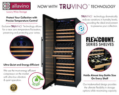 Allavino FlexCount II 177 bottle Tru-Vino technology