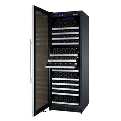 Allavino - 24" Wide FlexCount II Tru-Vino 177 Bottle Single Zone Stainless Steel Wine Refrigerator