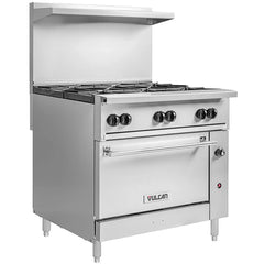 Vulcan 36S/C-6B Natural Gas/Propane 36" Stove Top Range - 6 Burners, Various Configurations