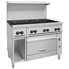 Vulcan 48S/C-8B Natural Gas/Propane 48" Stove Top Range - 8 Burners, Various Configurations