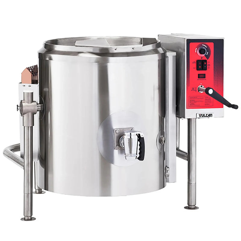 Vulcan KGLT Natural Gas/Propane Tilting Steam Kettle - Various Sizes
