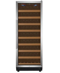 Allavino Vite II Tru-Vino 115 Bottle Single Zone Stainless Steel Right Hinge Wine Refrigerator