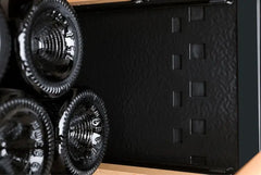 Allavino - Vite Series 99 Bottle Single Zone Freestanding Wine Cooler Refrigerator with Black Door - Right Hinge