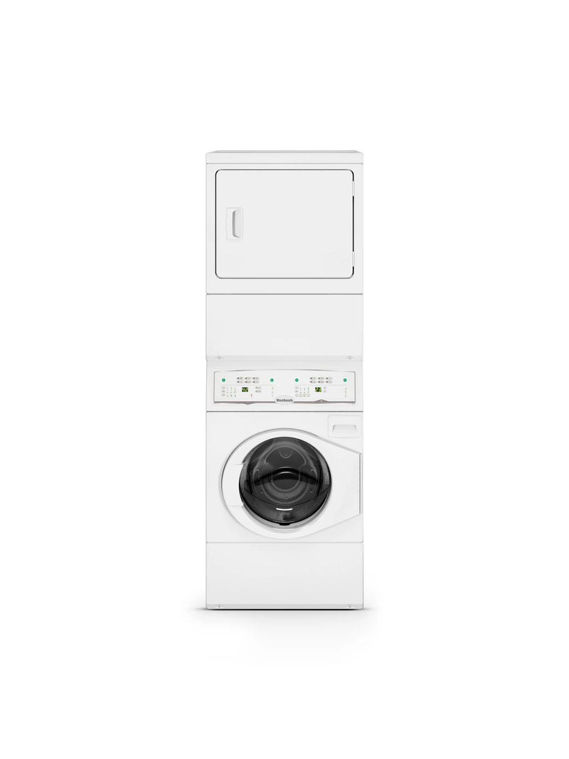 HUEBSCH ON-PREMISE STACK WASHER/DRYER - ELECTRONIC, YTGE5ASP096CW01
