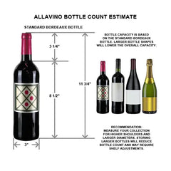 Allavino - Vite Series 305 Bottle Single Zone Freestanding Large Capacity Wine Refrigerator