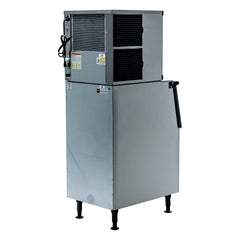 Norpol NPCIM350M 350 lbs. Freestanding Commercial Ice Maker in Stainless Steel