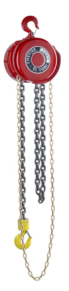 Chester Zephyr Hook Suspended Hand Chain Hoist - 130-0050