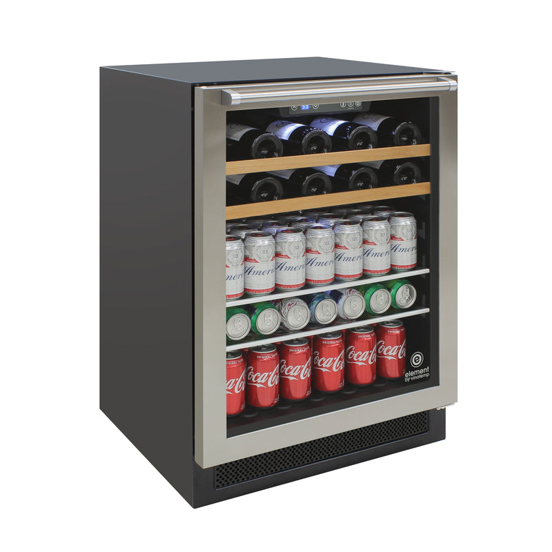 Vinotemp - EL-24THWB, Vinotemp Connoisseur Series Single-Zone 24