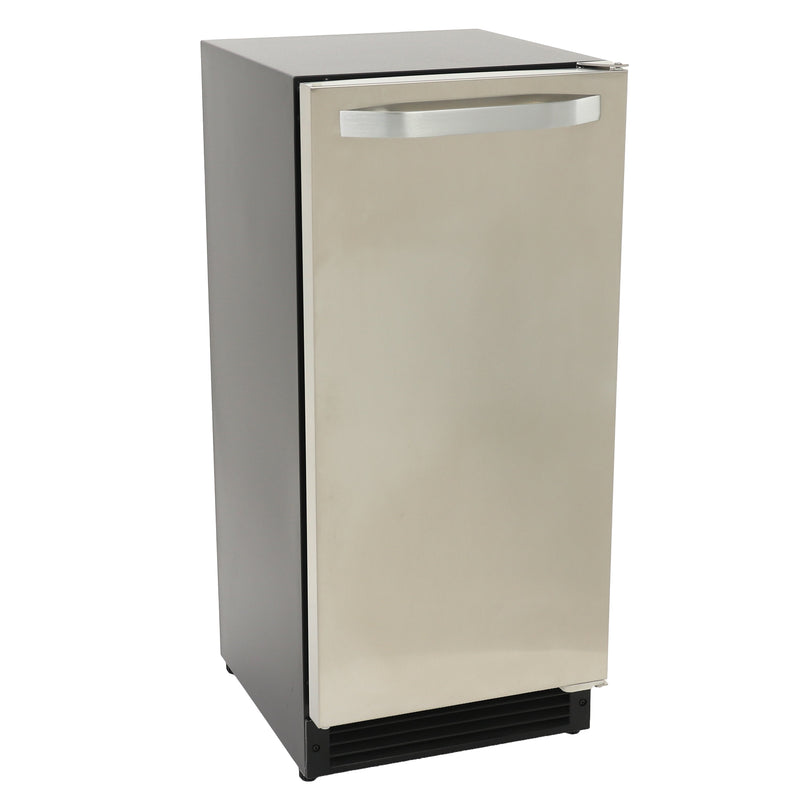 Maxx Ice - MIM25C, Maxx Ice Shallow Depth Indoor Built-In Undercounter Ice Maker, 15