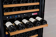 Allavino - FlexCount Series 56 Bottle Dual Zone Built-in Wine Cooler Refrigerator